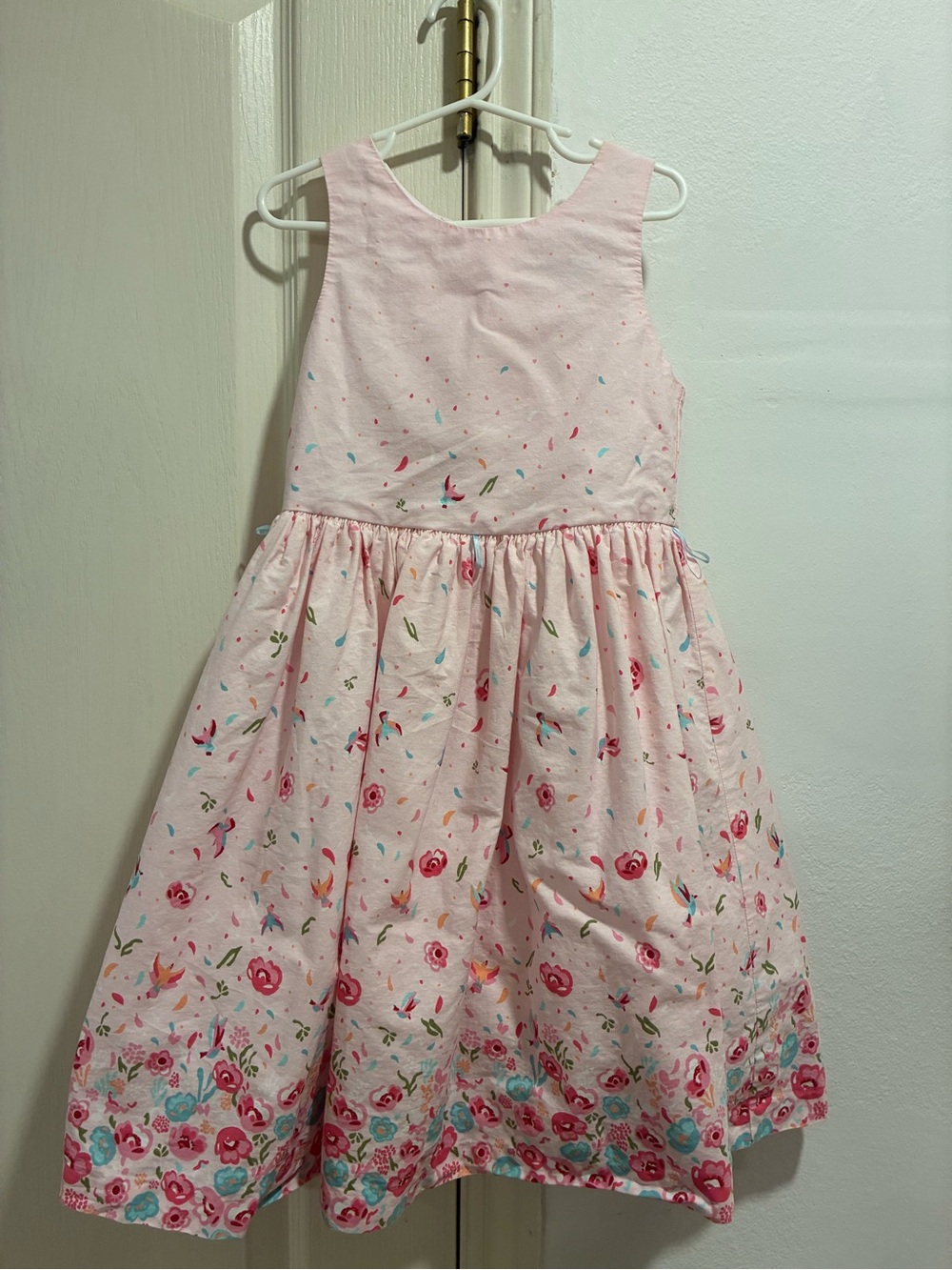 Bailey Boys Classics Girls Pink Floral Dress Size 6x